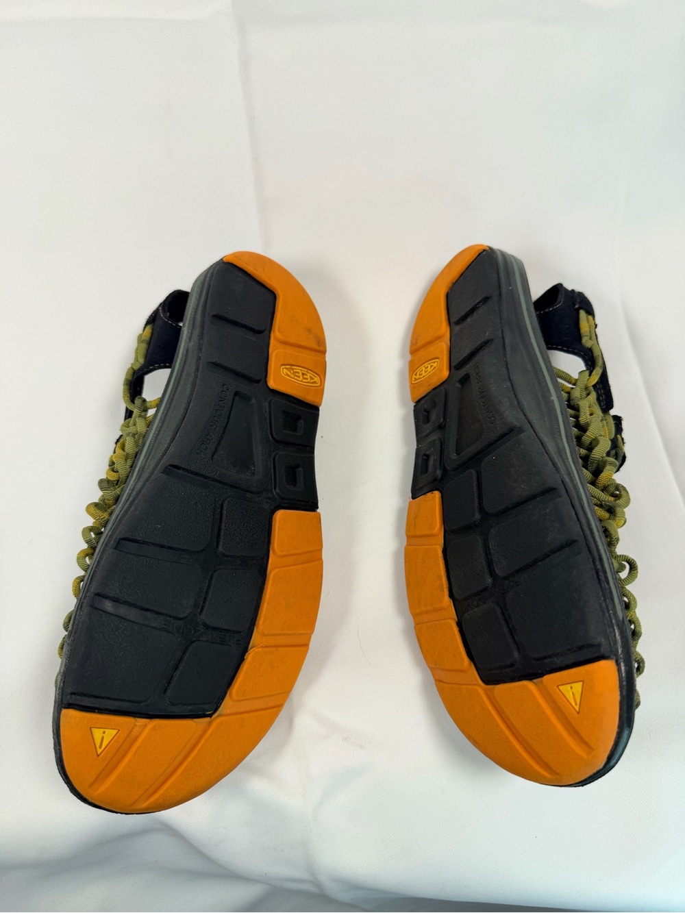 KEEN Men’s Size 10 Shoes Sandals Woven Outdoors Hiking Uneek Style Bungee Cords - Picture 8 of 13